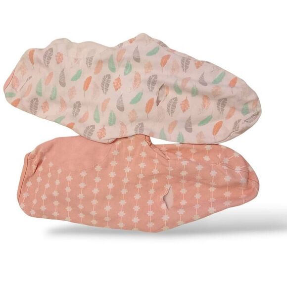 Swaddle me ,swaddle blankets for babies set of 2 - Picture 2 of 5
